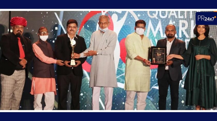 PR 24×7 successfully added one more star in its glory by winning Quality Mark Award three times in a row