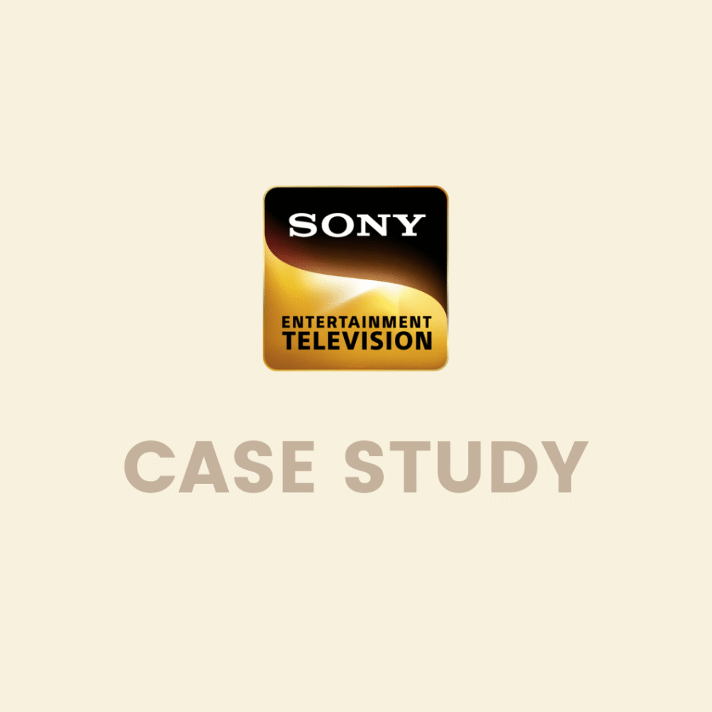 "Sony Entertainment Television logo featured in the PR 24x7 case study."